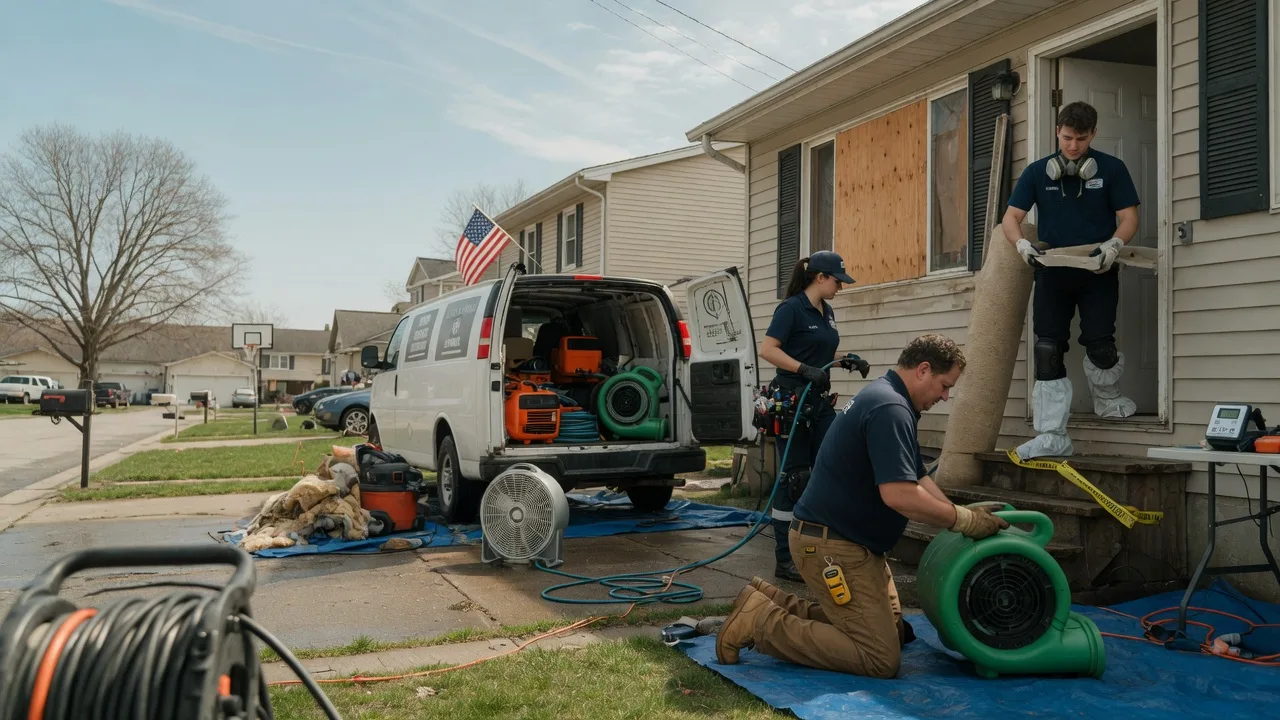 Water Damage Restoration in Chautauqua, KS near me